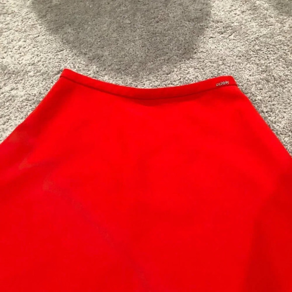 Ochirly Red circle skirt Size Medium - Picture 3 of 11